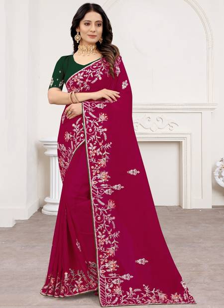 Rani Colour Parasmani Heavy New Exclusive Wear Latest Designer Saree Collection 5915